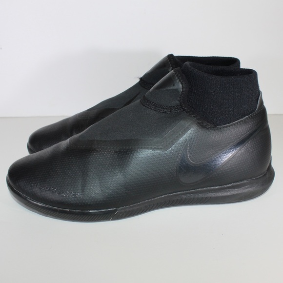 NIKE PHANTOM Boys Black Phantom Turf Cleats Soccer Shoe Ghost Lace 6.5 - Picture 4 of 7